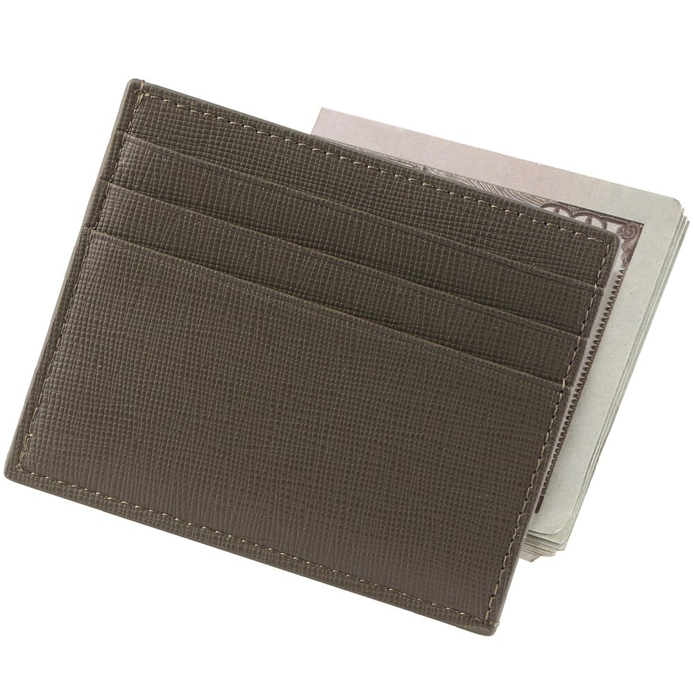 4374 Credit Card Holder Slim Wallet Money Clip RFID Blocking Credit Card